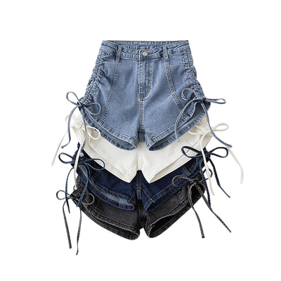 2022 Summer Leggings Denim Shorts Women Wide Leg Loose Pants Women