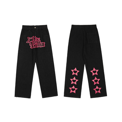 2022 Winter Style Denim Straight Pants Woman