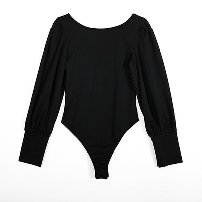 OEM Cross -border European and American women's clothing 2023 spring new party leading long -sleeved T -shirt wrapped ch